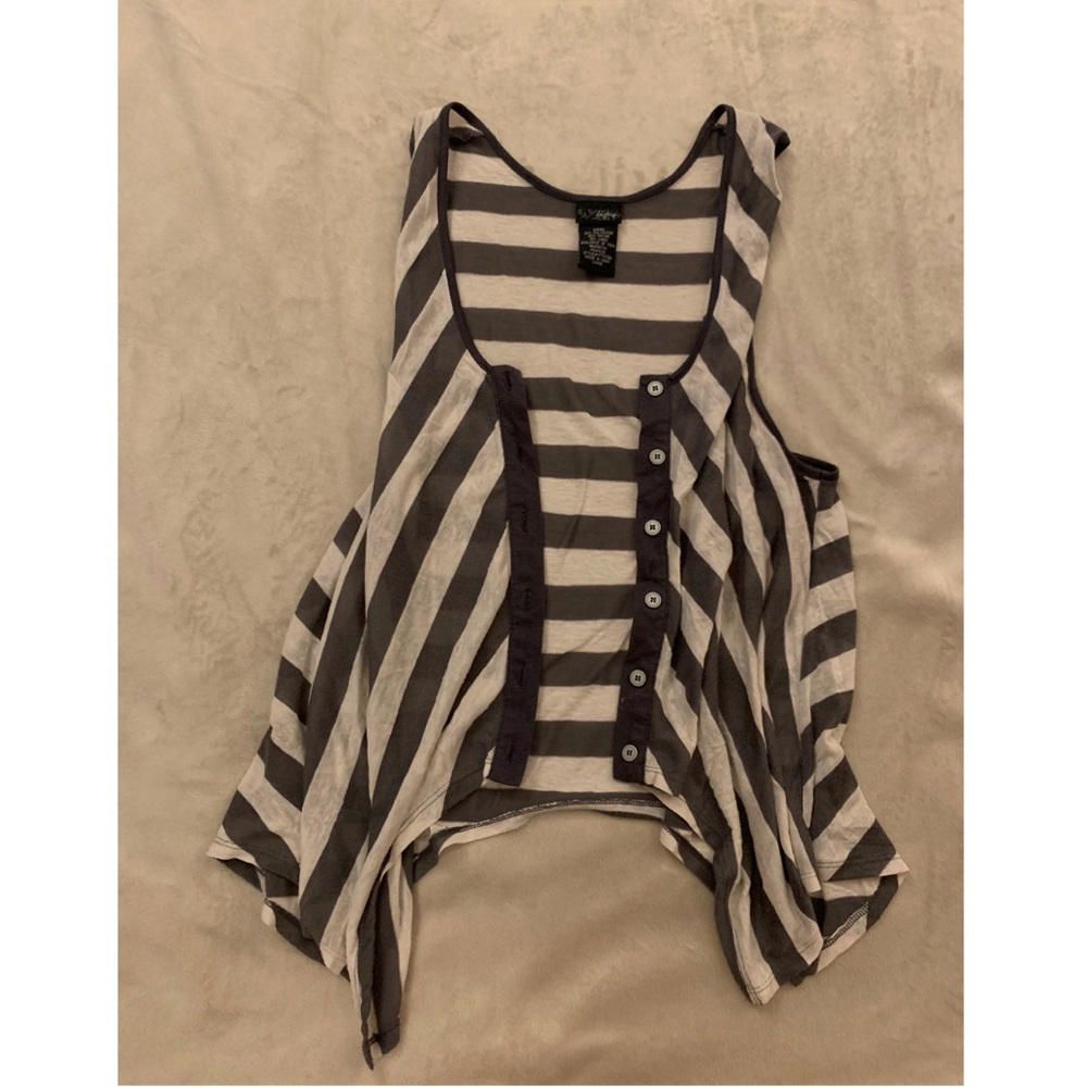 Striped cardigan